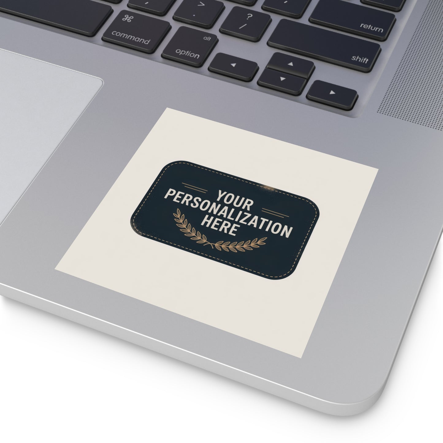 Customizable Square Stickers for Personalization