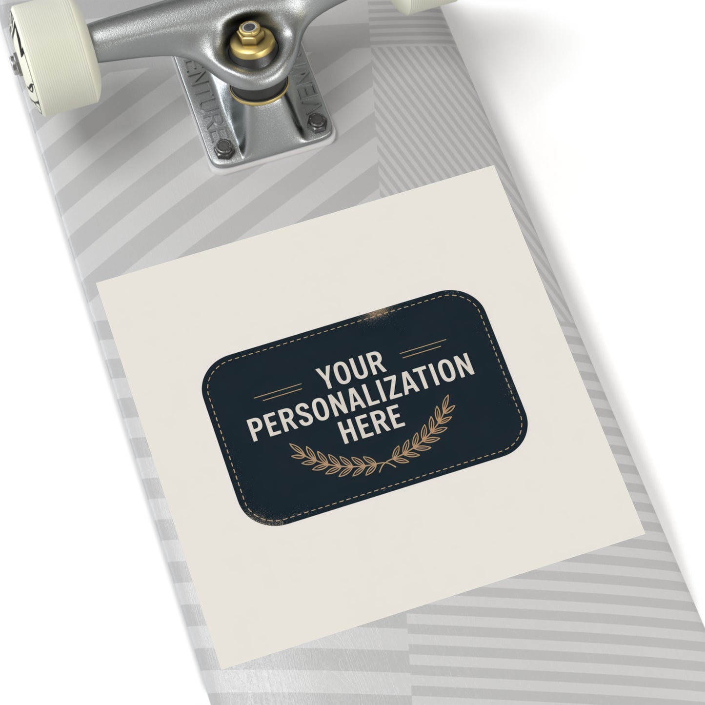 Customizable Square Stickers for Personalization