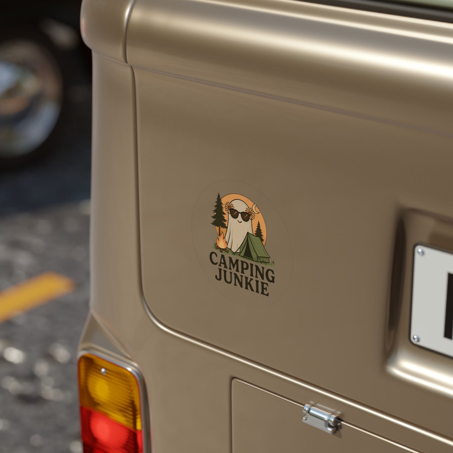 Personalize Transparent Outdoor Sticker - State Parks Custom Design