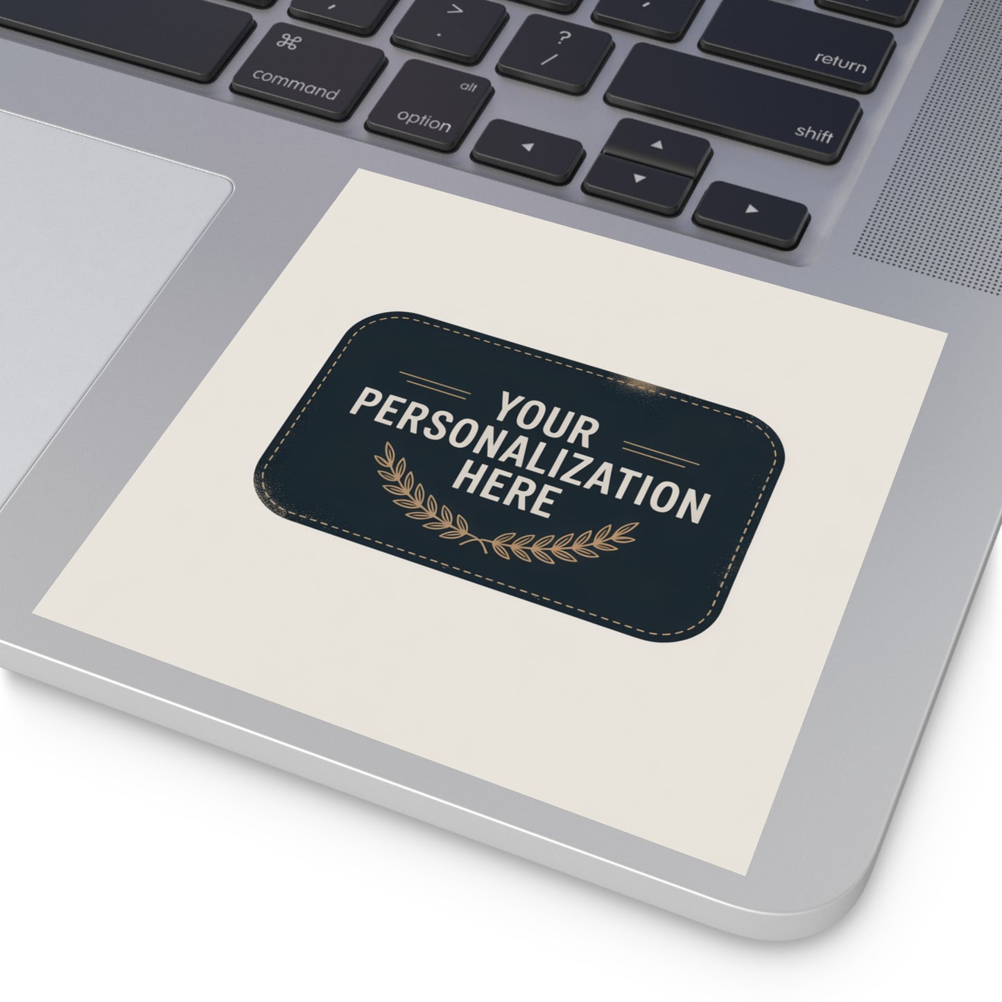 Customizable Square Stickers for Personalization