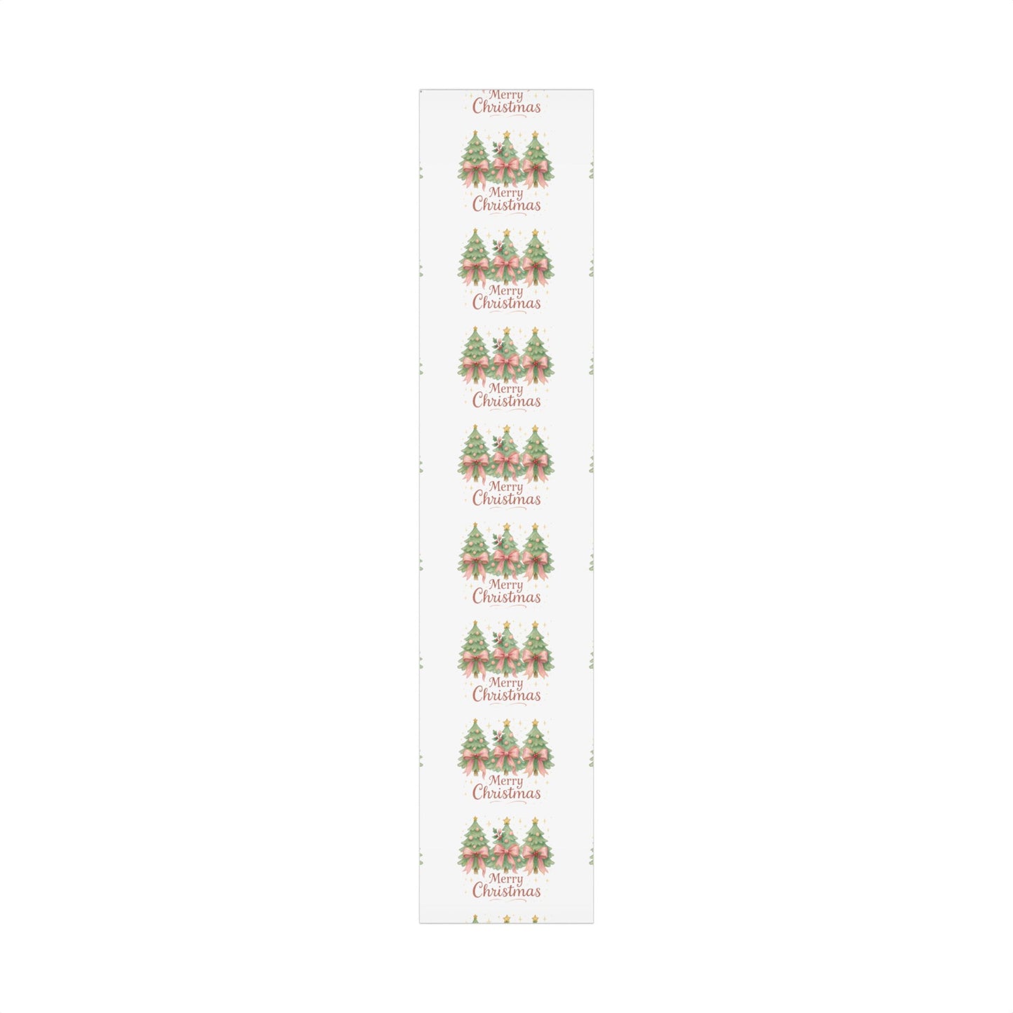 Personalized Custom Festive Christmas Gift Wrap Papers - Vintage Tree Design