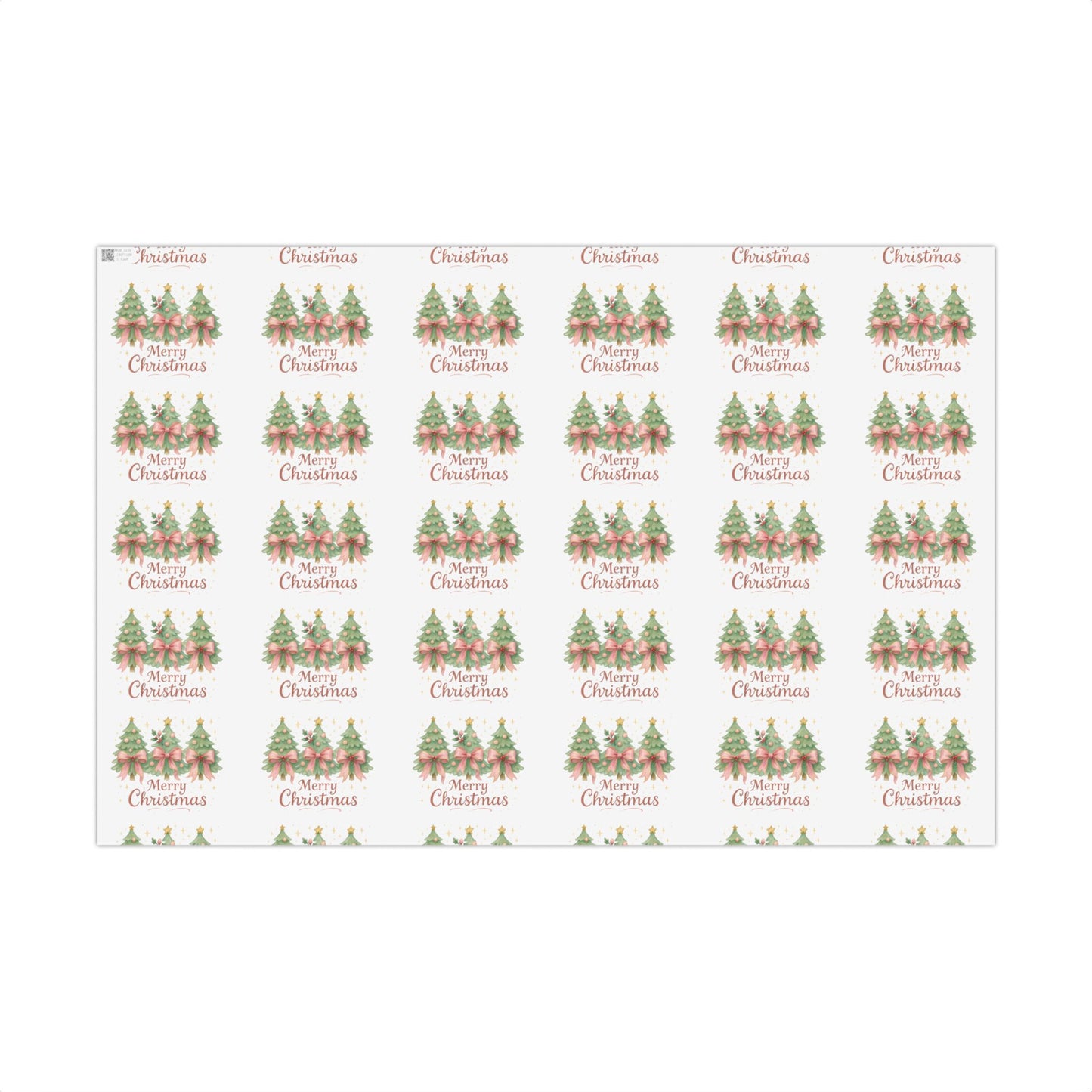 Personalized Custom Festive Christmas Gift Wrap Papers - Vintage Tree Design