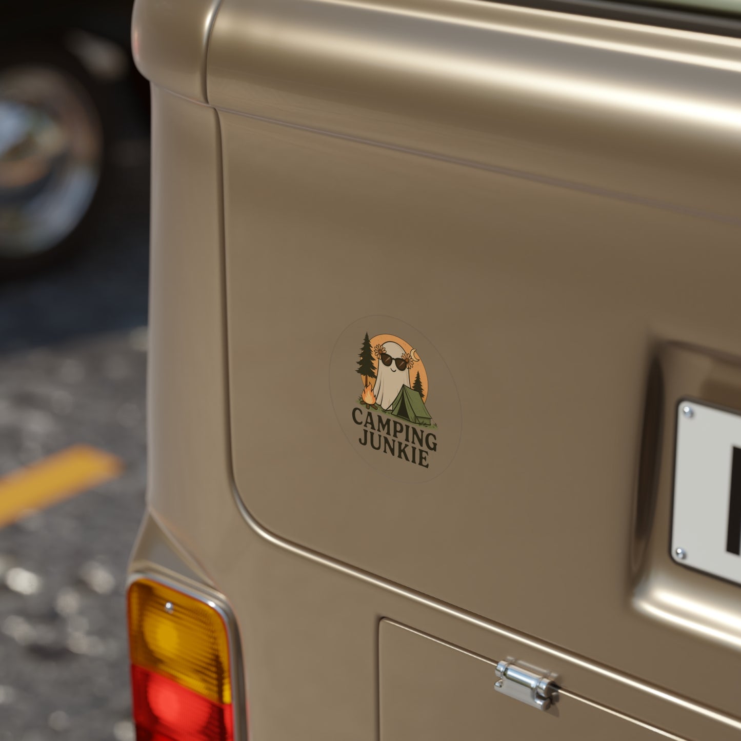 Personalize Transparent Outdoor Sticker - State Parks Custom Design