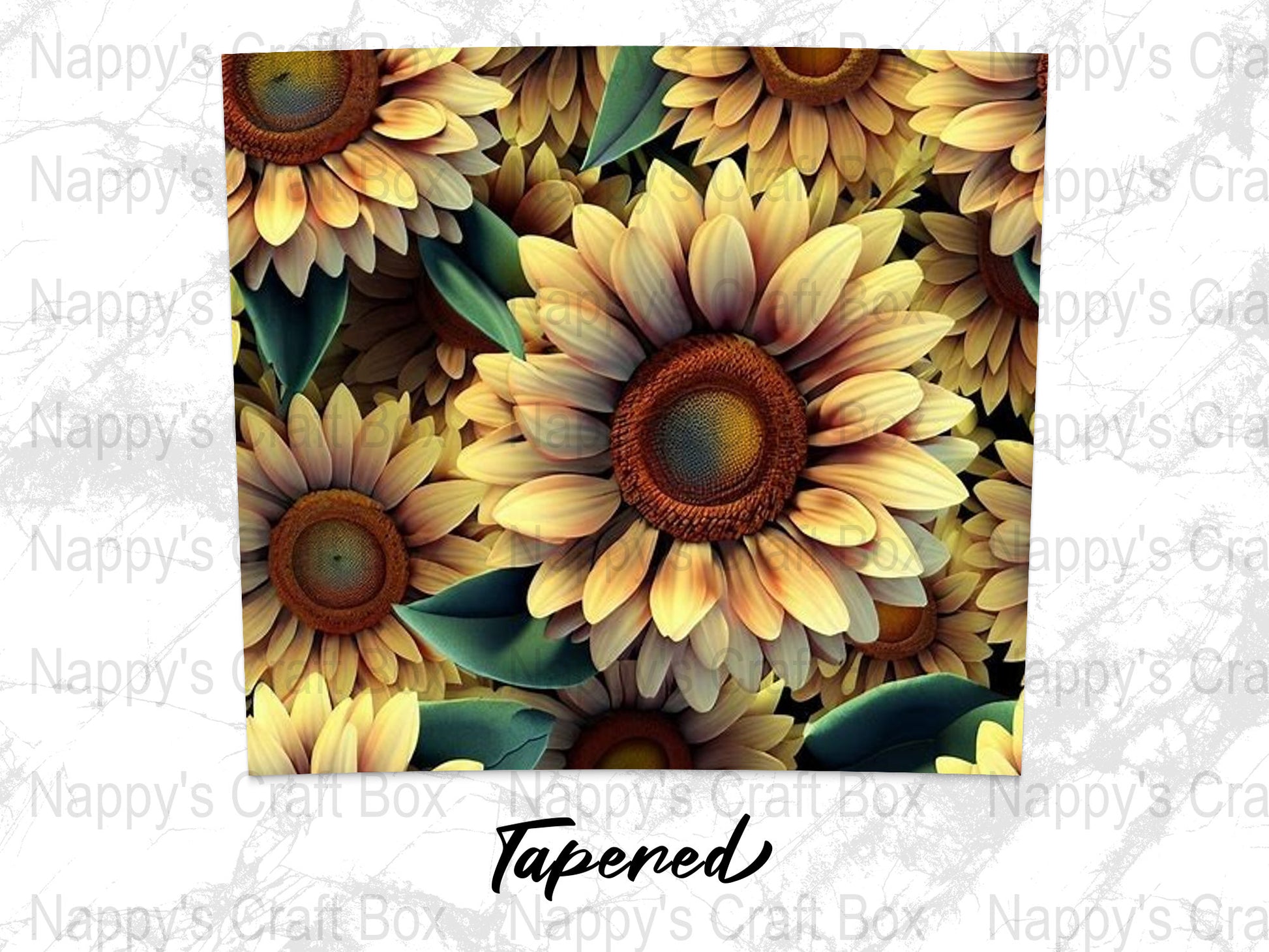 3D Sunflower 20 oz Skinny Tumbler Wrap 3D Sublimation Tumbler Wrap Flower Tumbler Wrap Sunflower Tumbler Wrap Tumbler PNG Digital Download
