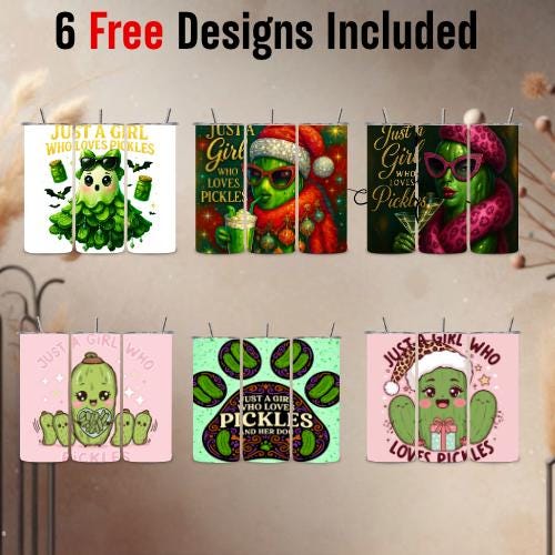 Boujee Pickle Ghost PNG: Halloween Tumbler Sublimation Design (Digital Download)